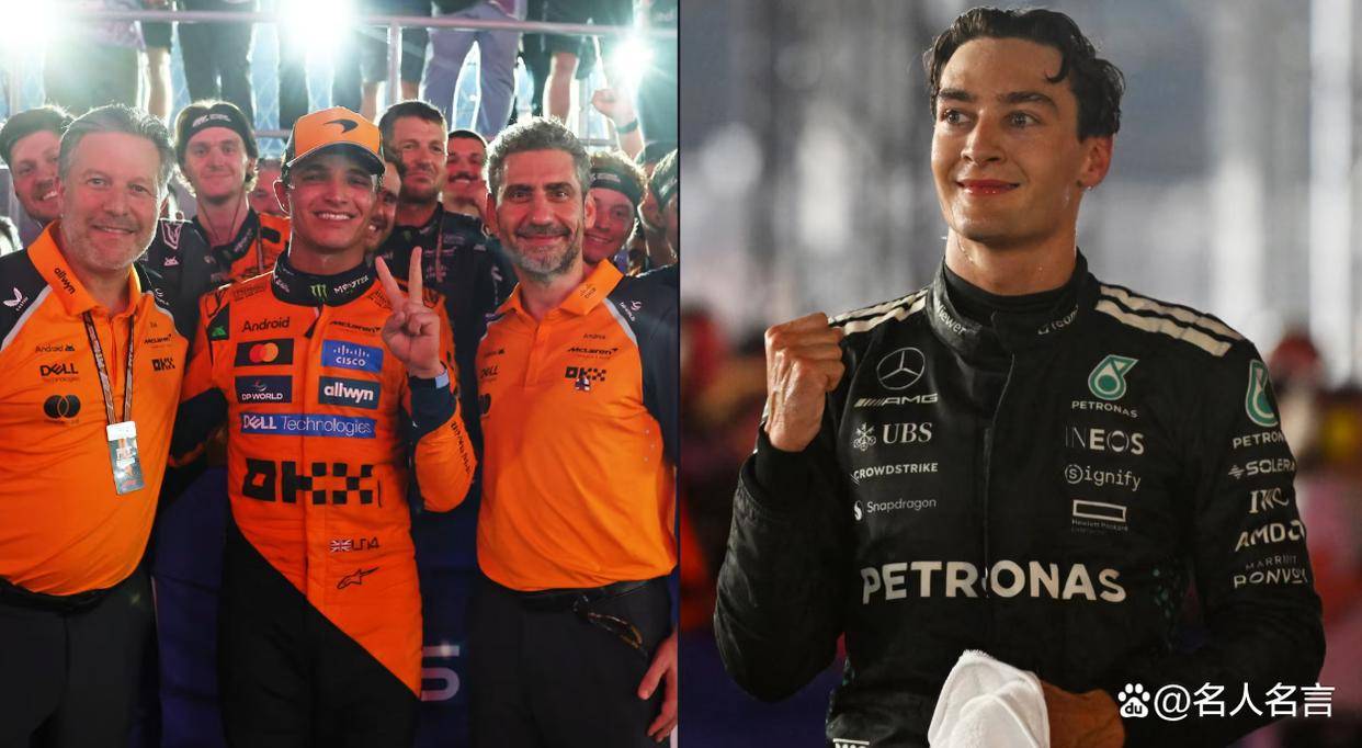 关于哈斯车队轻取迈凯伦，拉塞尔关键制胜的信息