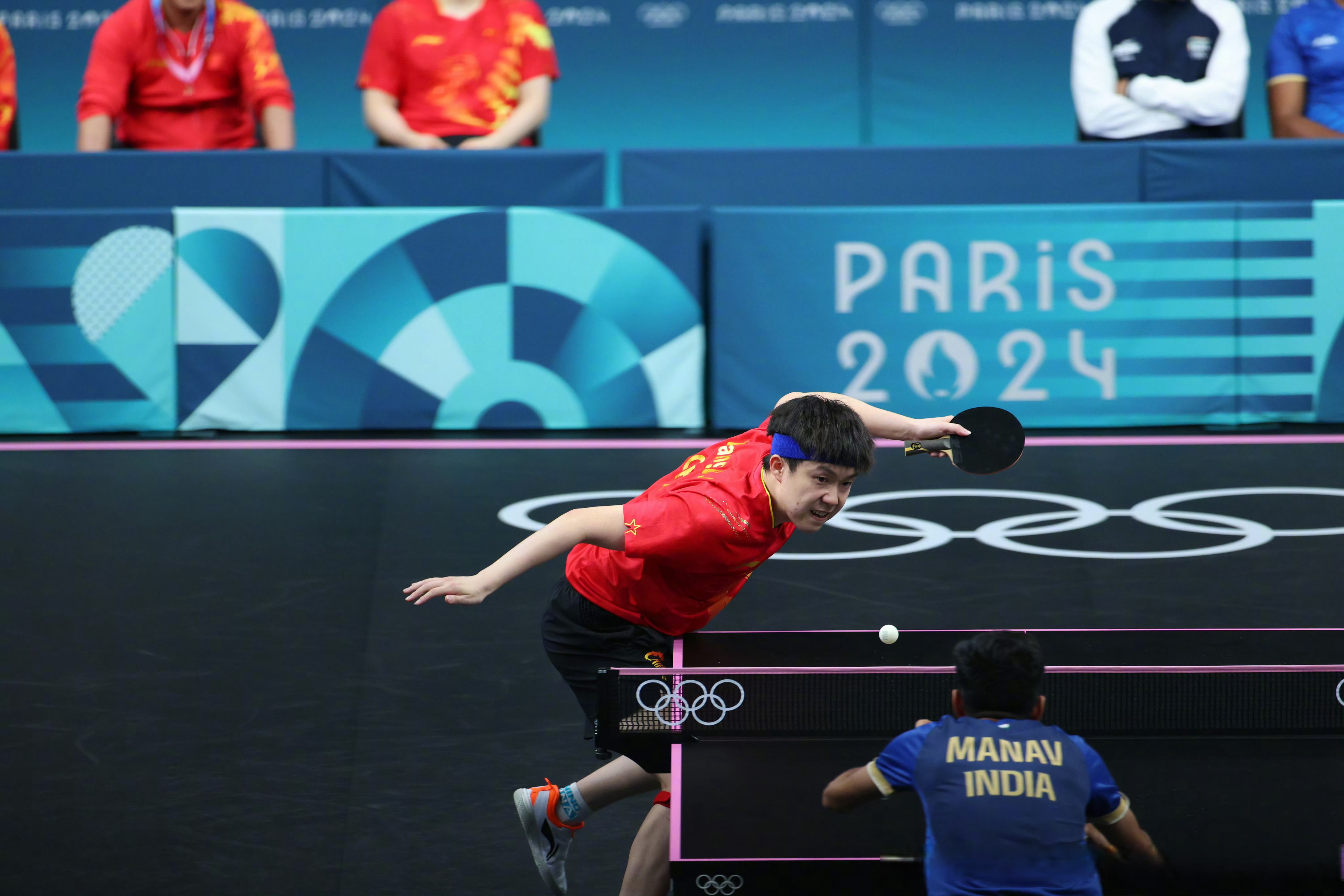 关于瑞典队鏖战中国队，马龙扛起全队的信息