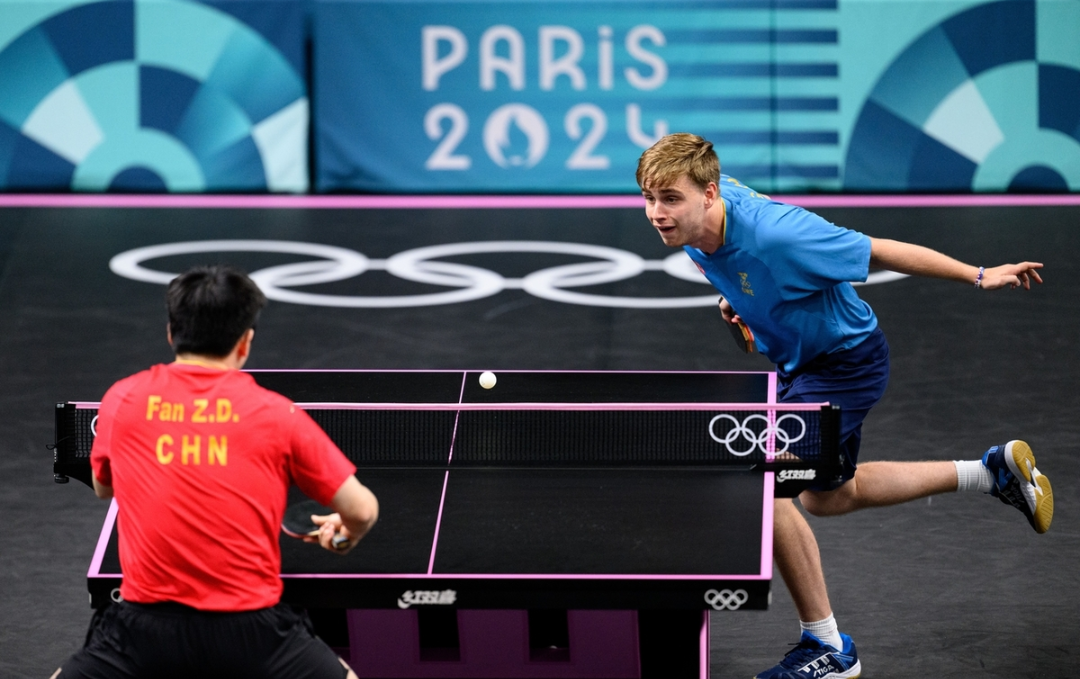 瑞典队险胜法国队，梁靖崑状态火热的简单介绍