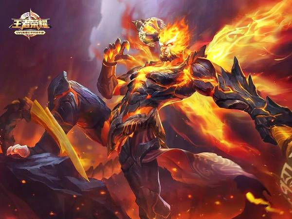 王者强势进攻，击败对手